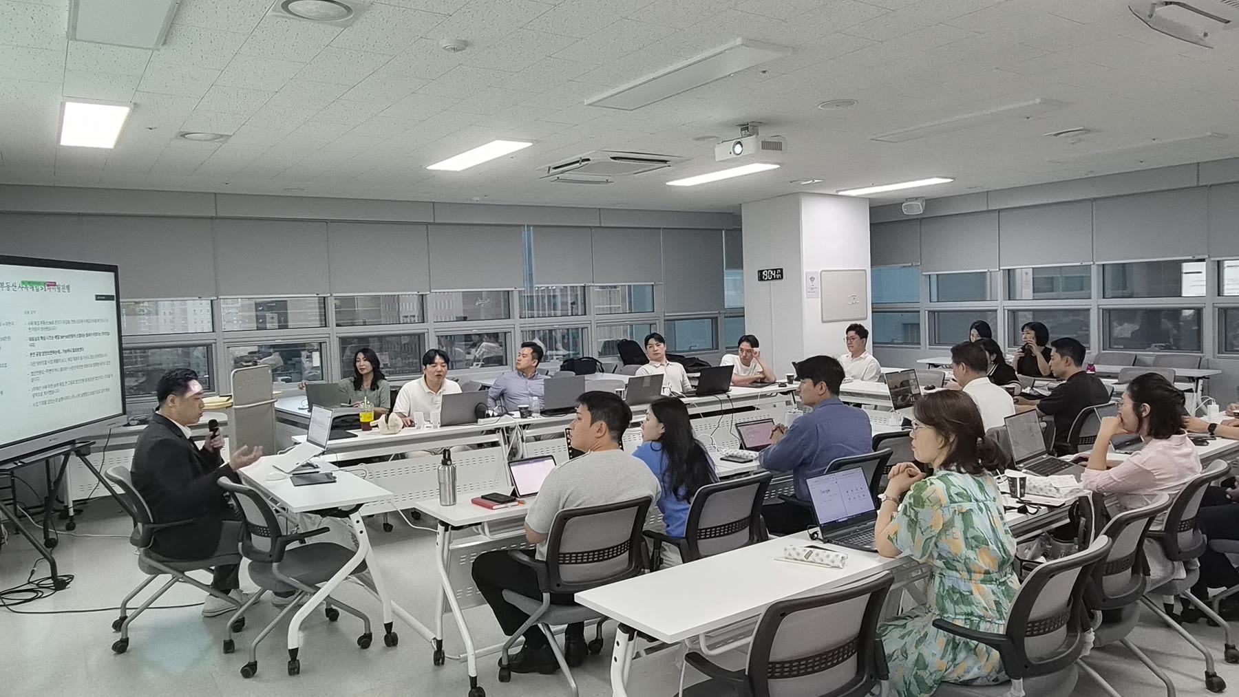기업 구성원 사례 공유 교육 현장